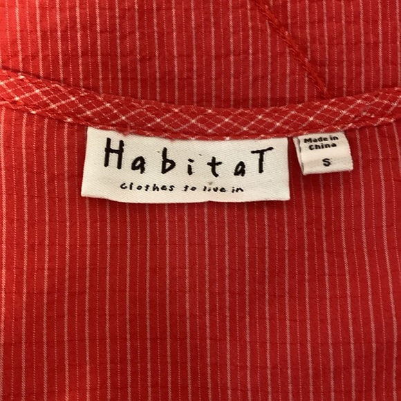 NWOT Habitat asymmetrical tunic, size small. - Picture 5 of 8